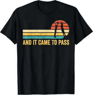 Funny Mormon Missionary LDS Basketball And It Came To Pass T-Shirt - T-Shirt | Black