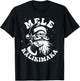 Retro Christmas Surf, Mele Kalikimaka Santa Shaka Hawaii T-Shirt - T-Shirt | Black