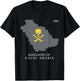National Day of Saudi Arab, Kingdom of Saudi Arabia Flag KSA T-Shirt - T-Shirt | Black