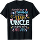 Twinkle Twinkle Little Star Gender Reveal For Uncles T-Shirt - T-Shirt | Black