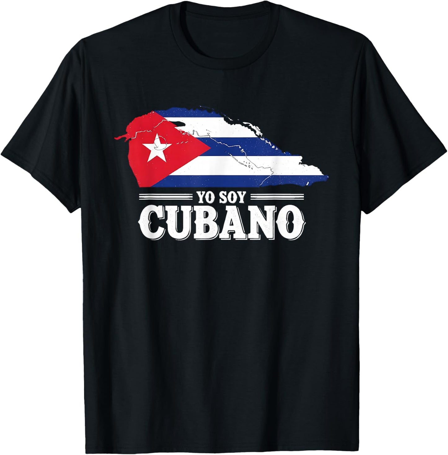 Yo Soy Cubano Cuba Flag National Pride T-Shirt - T-Shirt | Black
