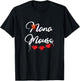 Nana Mouse | Grandma Grandmother | Granny Mother's Day T-Shirt - T-Shirt | Black