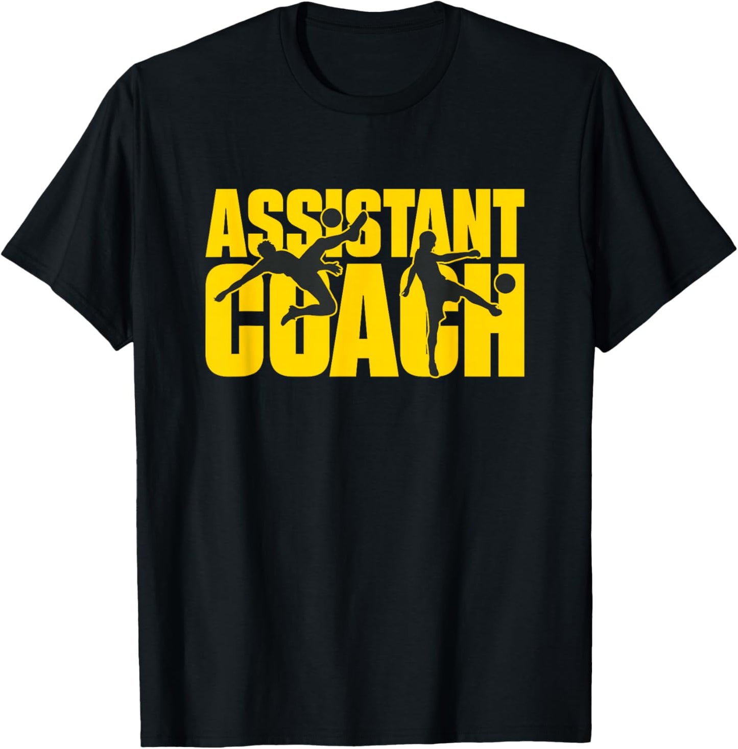Assistant Soccer Coach T-Shirt - T-Shirt | Black