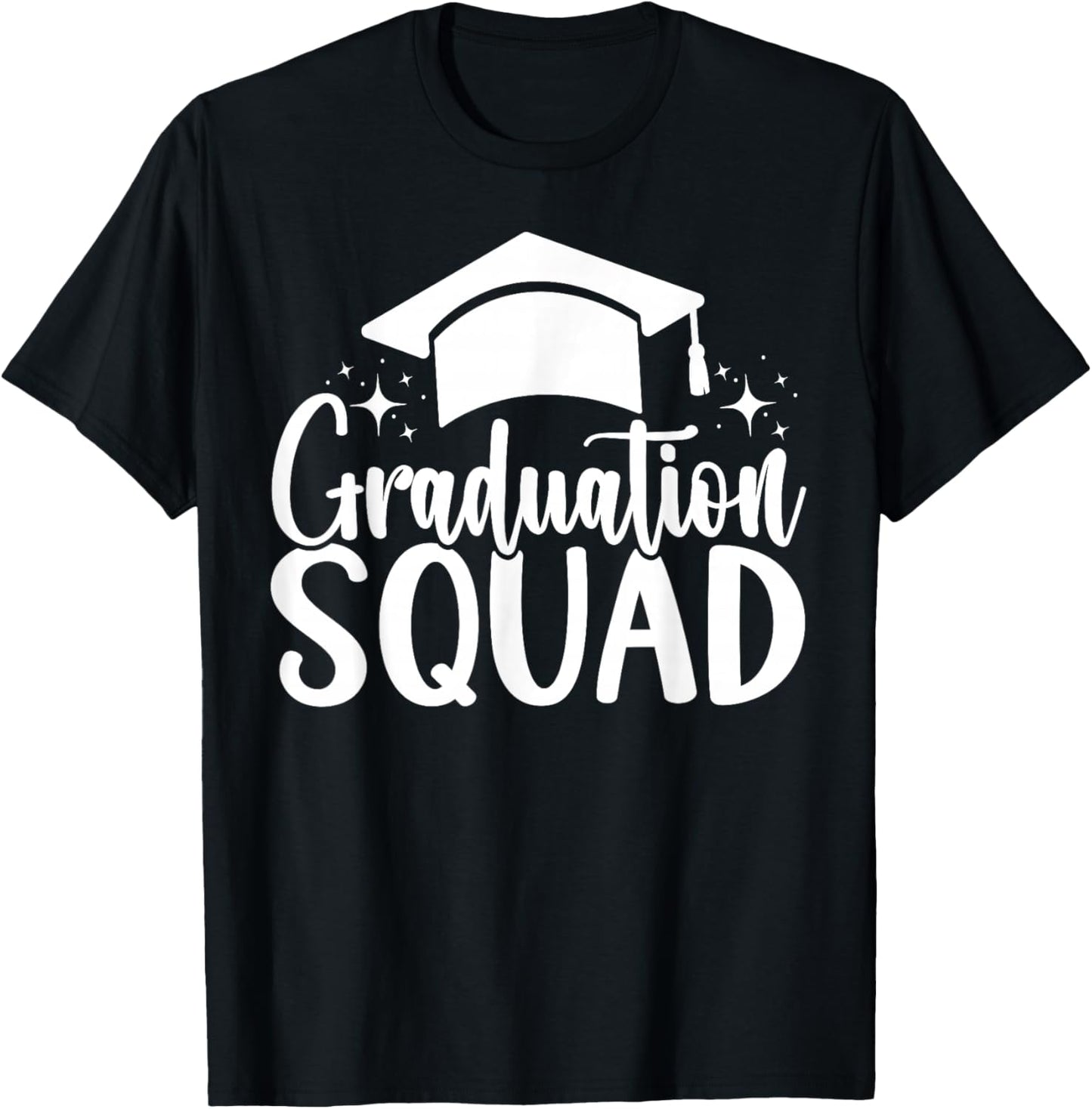 Graduation Squad Class of 2026 Graduation T-Shirt - T-Shirt | Black