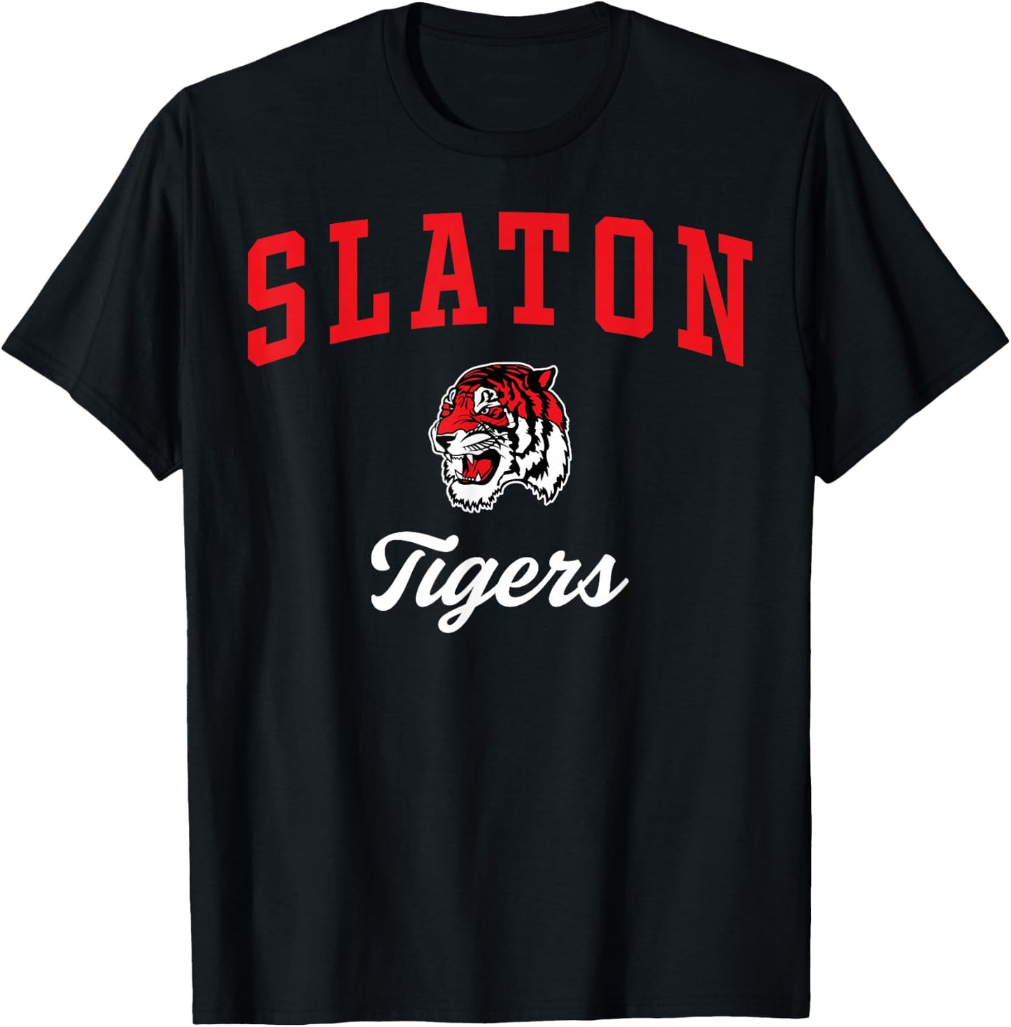 Slaton High School Tigers C3 T-Shirt - T-Shirt | Black