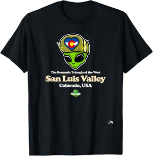 Colorado Alien - San Luis Valley T-Shirt - T-Shirt | Black