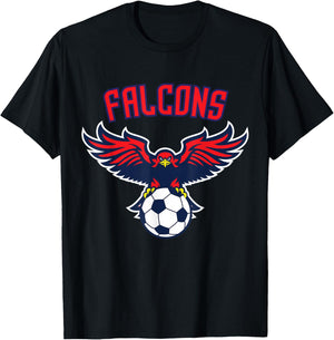 Falcons Soccer T-Shirt - T-Shirt | Black