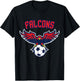 Falcons Soccer T-Shirt - T-Shirt | Black