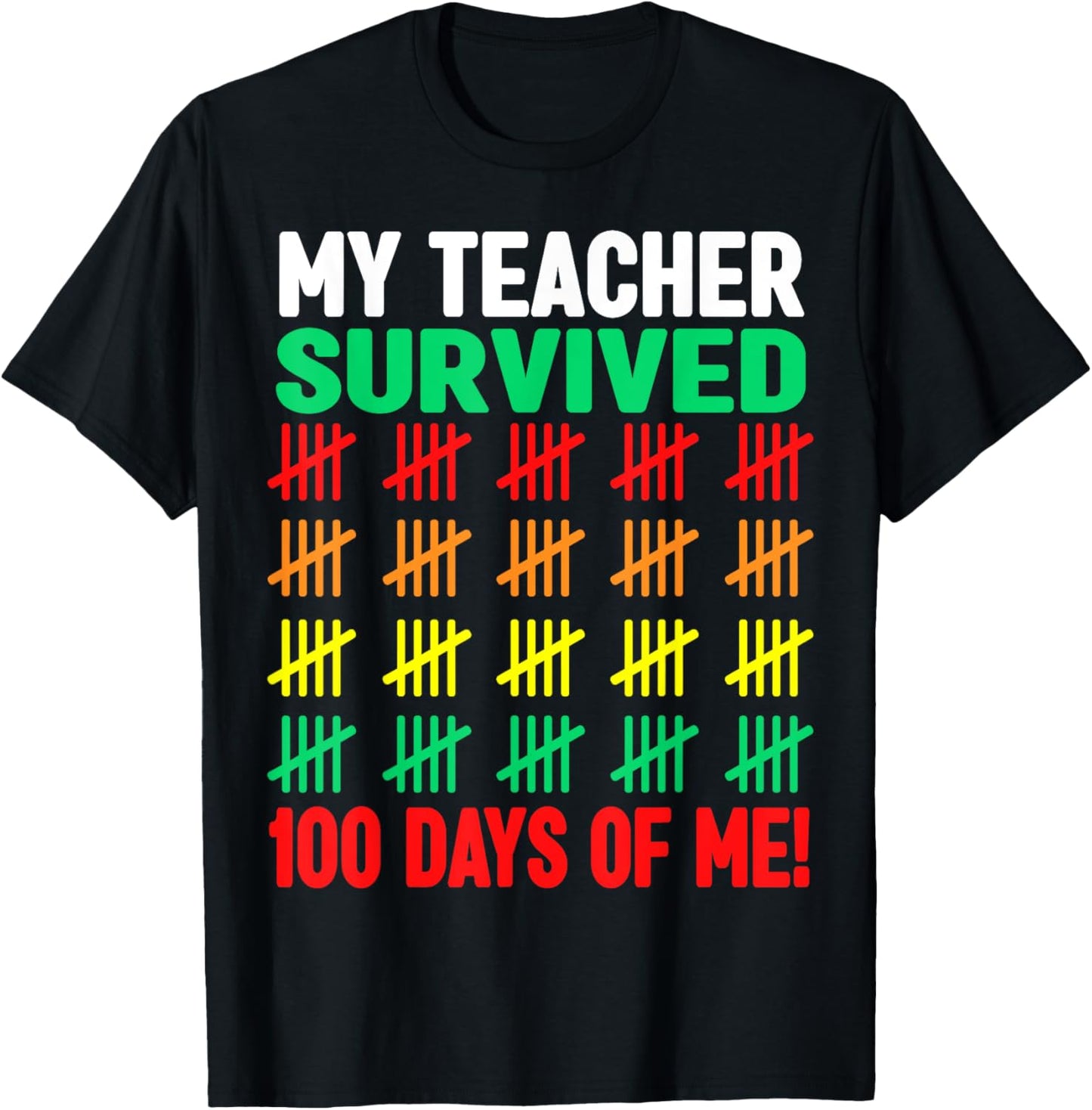 100 Days of School shirt Kids 100th Day of School Costume T-Shirt - T-Shirt | Black