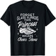 Forget Glass Slippers Princess Cheer Shoes Cheerleader Girls T-Shirt - T-Shirt | Black