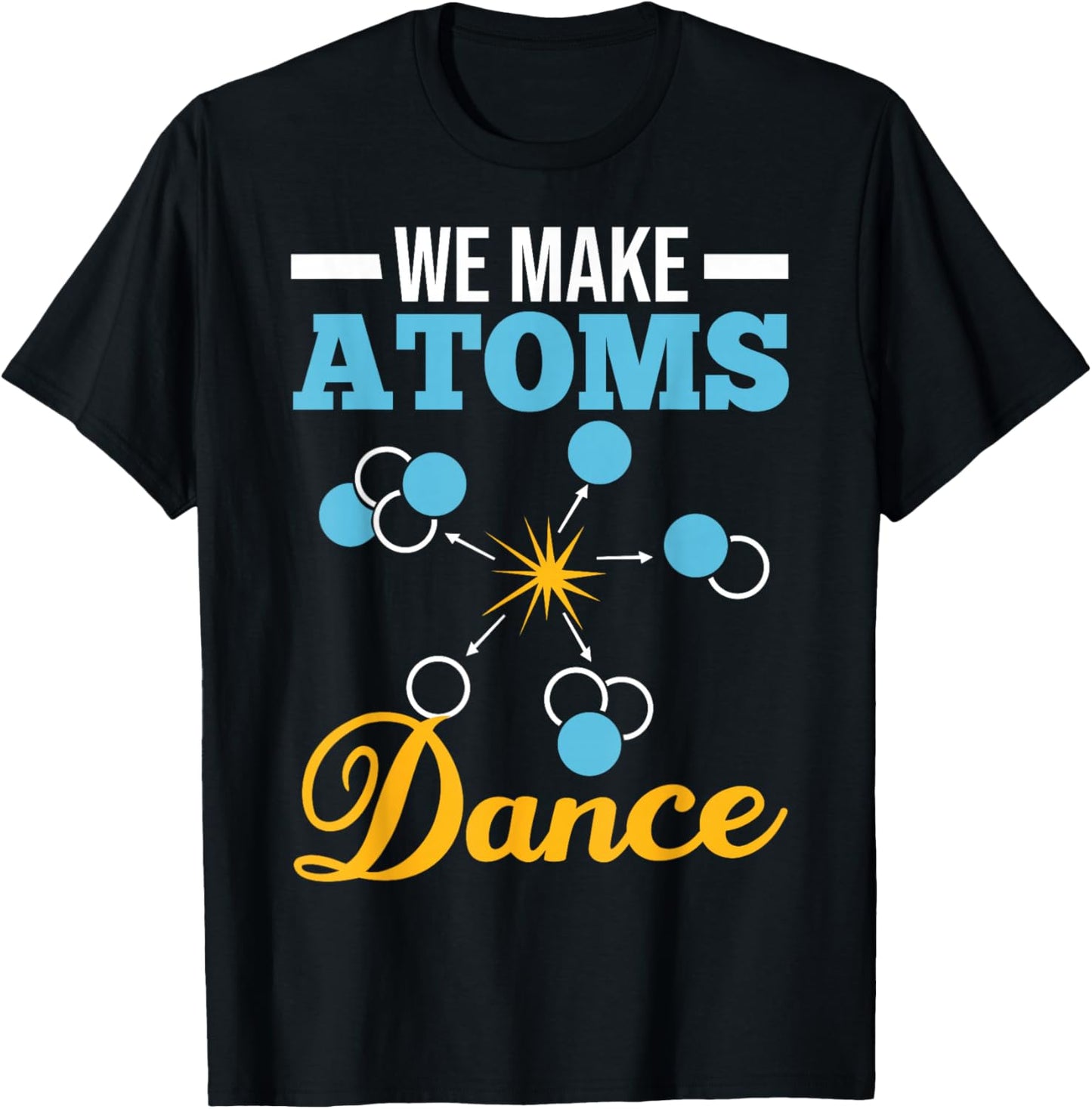 Radioactive Power Plant Atomic Energy Nuclear Engineering T-Shirt - T-Shirt | Black