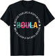 I Became Doula Because Your Life Is Worth My Time Women's T-Shirt - T-Shirt | Black