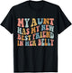 My Aunt has my New Best Friend in her Belly Funny Mom Cousin T-Shirt - T-Shirt | Black