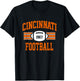 Cincinnati Football Athletic Vintage Sports Team Fan T-Shirt - T-Shirt | Black