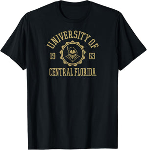 Central Florida Golden Knights Stamp Officially Licensed T-Shirt - T-Shirt | Black