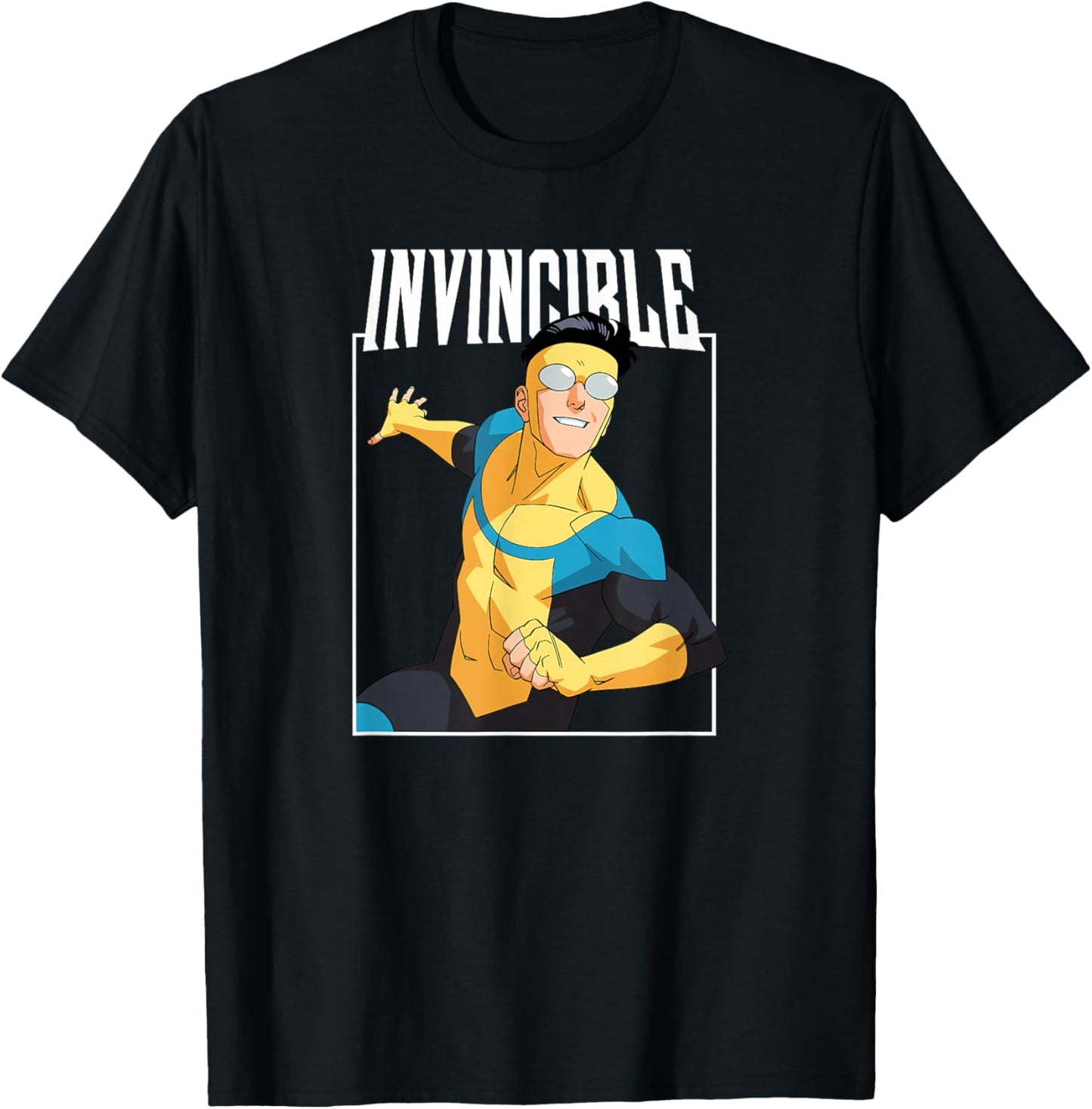 Invincible Character Logo T-Shirt - T-Shirt | Black