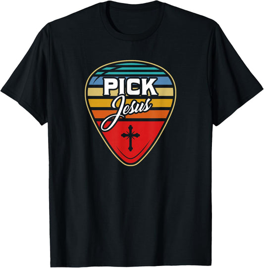 Pick Jesus T-Shirt - T-Shirt | Black