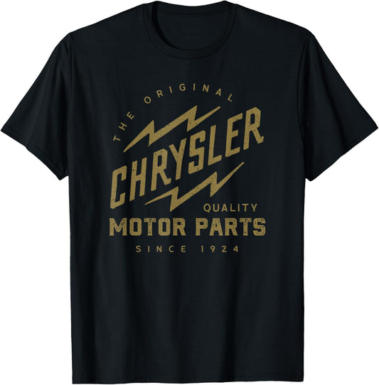 Chrysler Original Quality Motor Parts T-Shirt - T-Shirt | Black