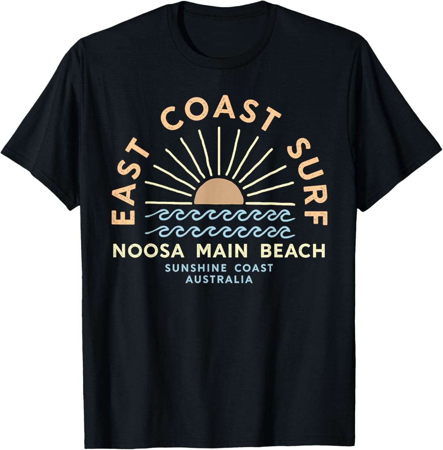 Noosa Beach Australia Souvenir Women Kids T-Shirt - T-Shirt | Black