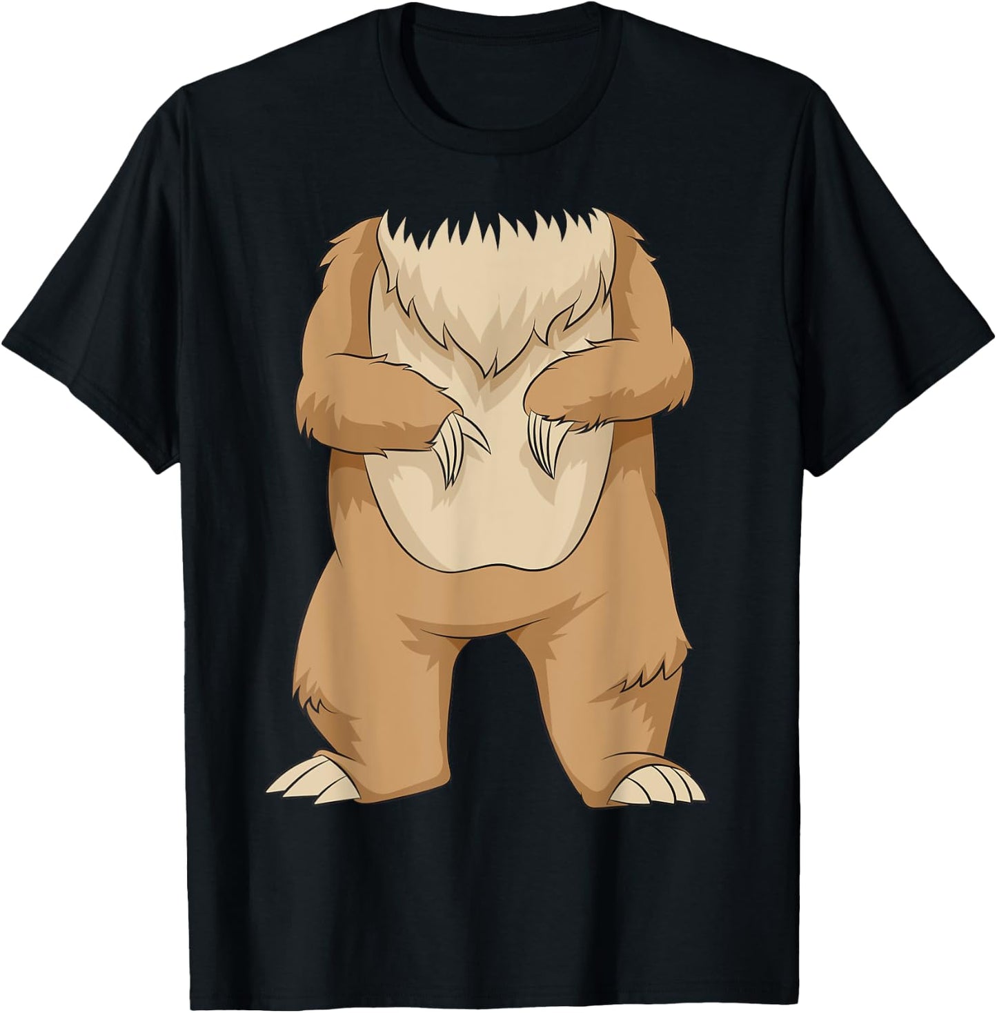 Cool Headless Bear | Funny Lazy DIY Halloween Costume Gift T-Shirt - T-Shirt | Black