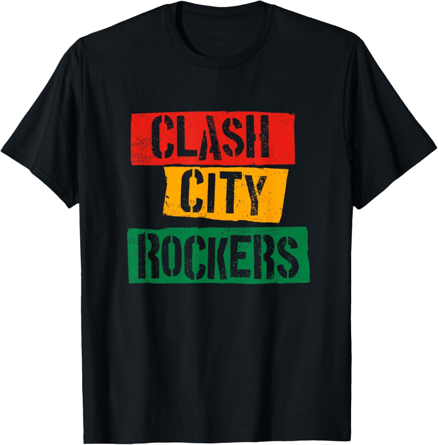 Clash City Rockers T-Shirt - T-Shirt | Black