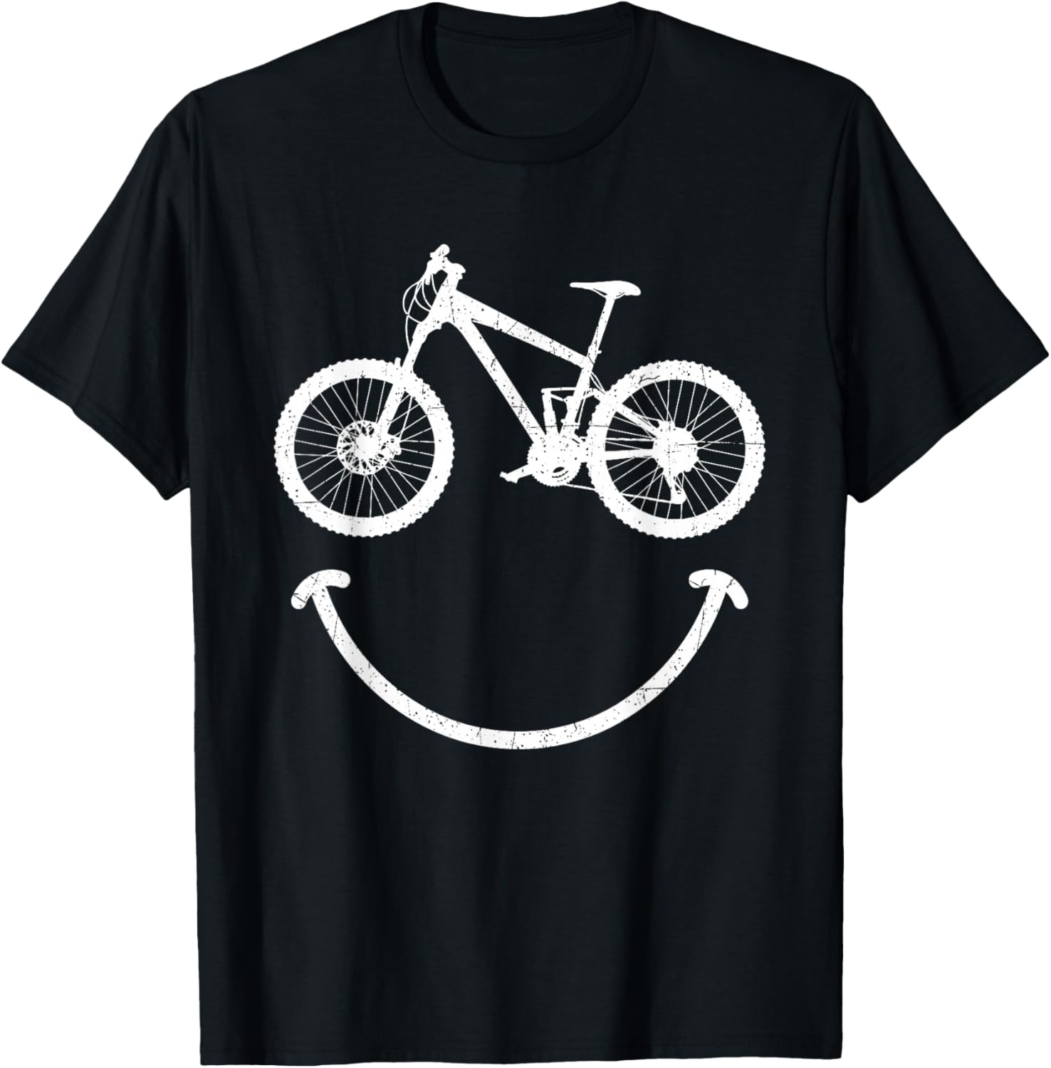 Mountain Biking - Bicycle Rider Cyclist Cycling Trail Riding T-Shirt - T-Shirt | Black