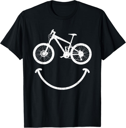 Mountain Biking - Bicycle Rider Cyclist Cycling Trail Riding T-Shirt - T-Shirt | Black