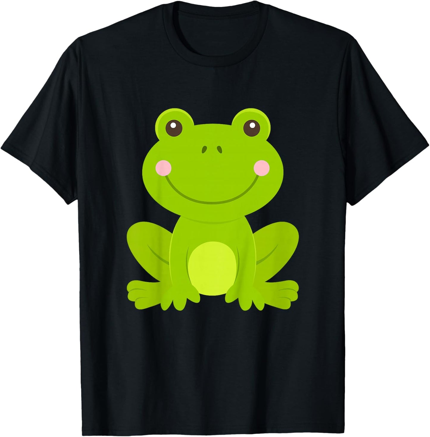 Frog Toddler Boy Girl T-Shirt - T-Shirt | Black