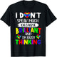 I Dont Speak Much Brilliant Autism Awareness Autistic Kids T-Shirt - T-Shirt | Black