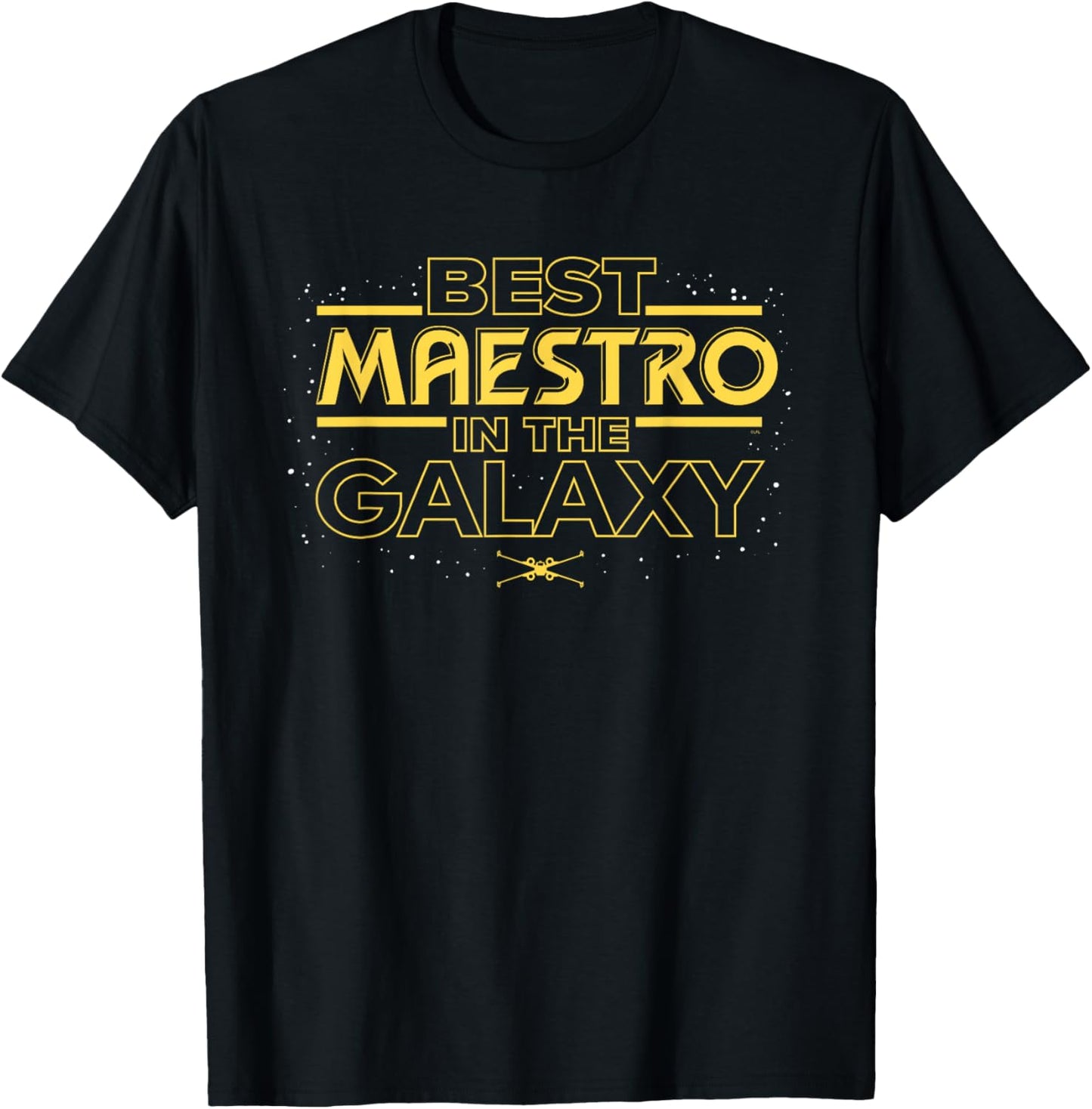 Star Wars Best Maestro in the Galaxy Teacher Gift Spanish T-Shirt - T-Shirt | Black
