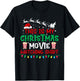 This is My Christmas Movie Watching Shirt Funny Xmas Movie T-Shirt - T-Shirt | Black