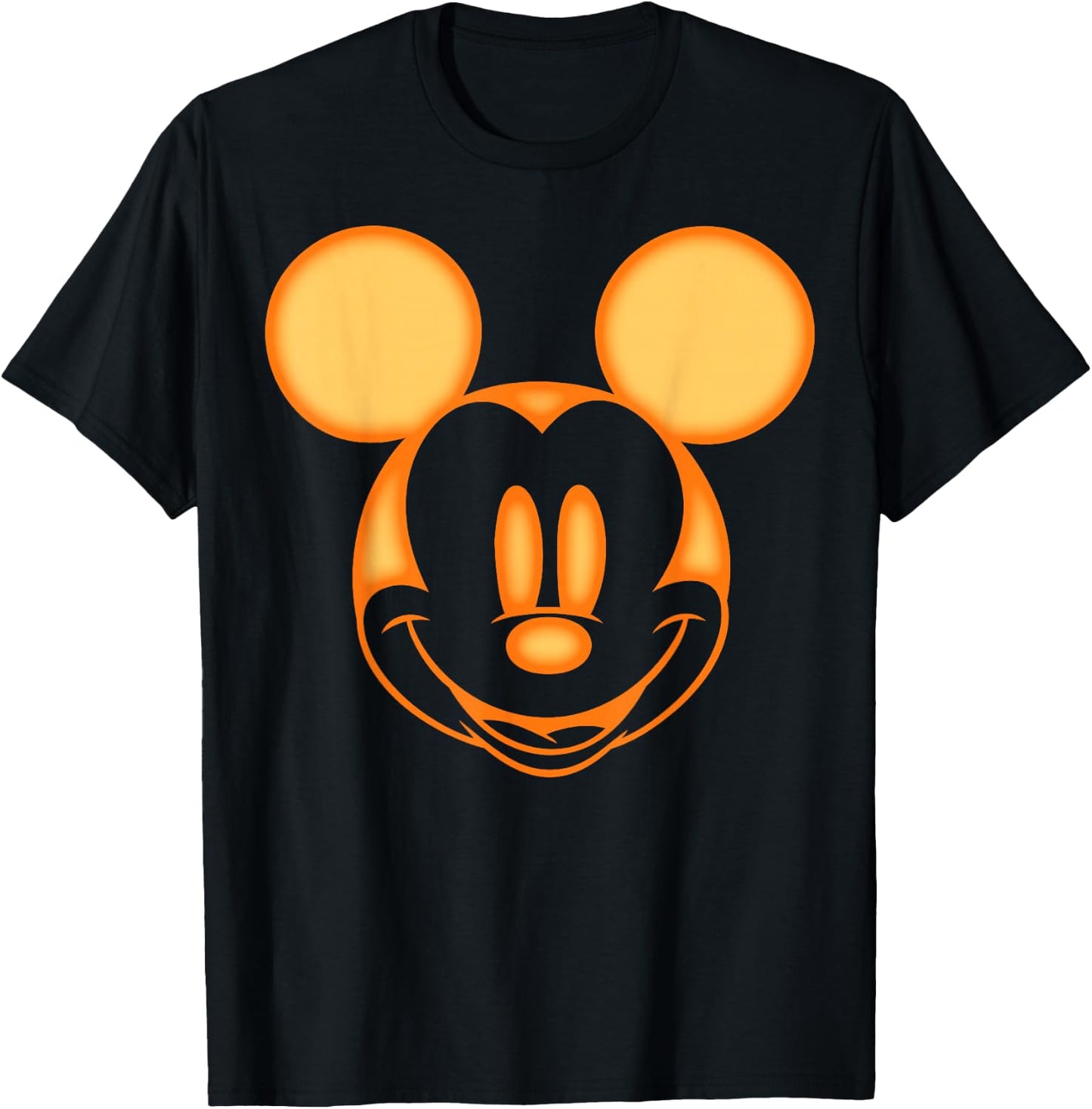 Disney Mickey & Friends Halloween Mickey Carving T-Shirt - T-Shirt | Black