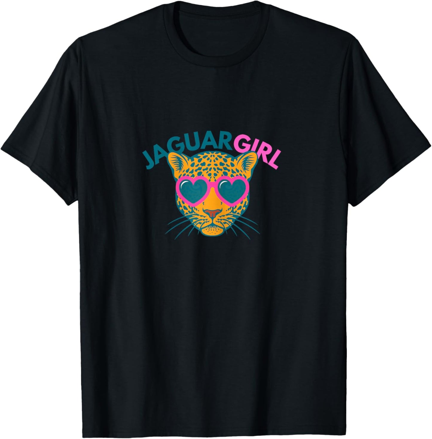Jaguars USA Jaguar Gifts for Girls Women America Sports T-Shirt - T-Shirt | Black