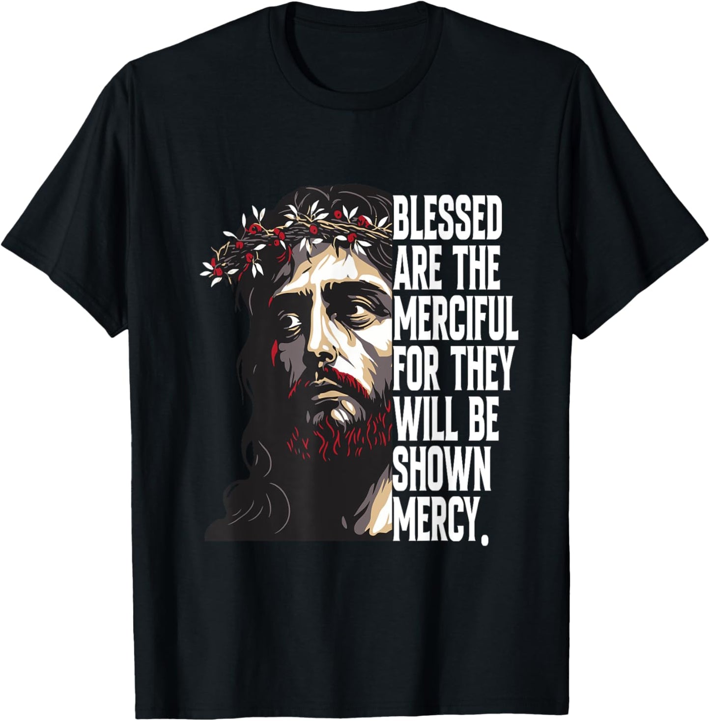 Jesus Christ Bible Verse Christianity Jesus T-Shirt - T-Shirt | Black