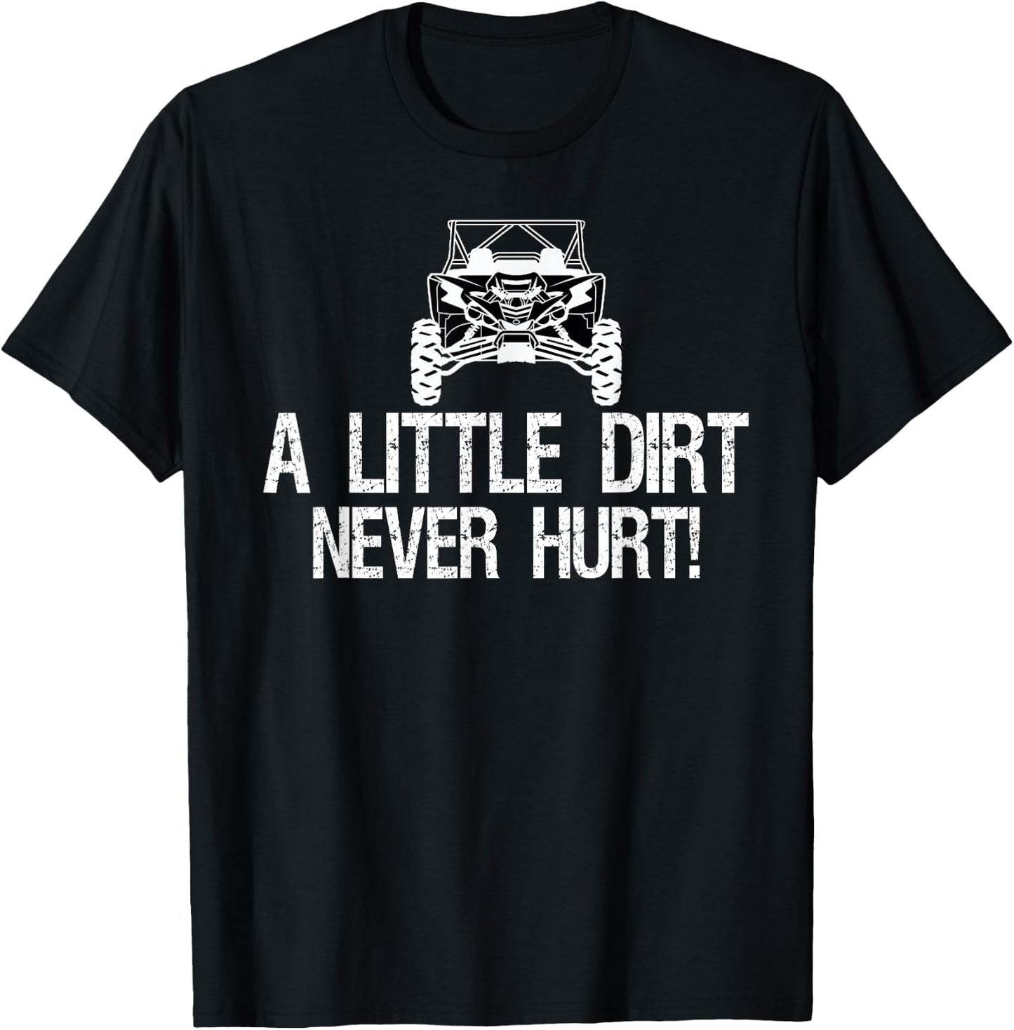 UTV Four Wheeler , ATV Riding Mudding T-Shirt - T-Shirt | Black