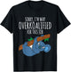 Funny Work T Shirt Sarcastic Pun Overkoalified Koala Lover T-Shirt - T-Shirt | Black