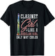 Clarinetist Orchestra Music Girl Gift Clarinet T-Shirt - T-Shirt | Black