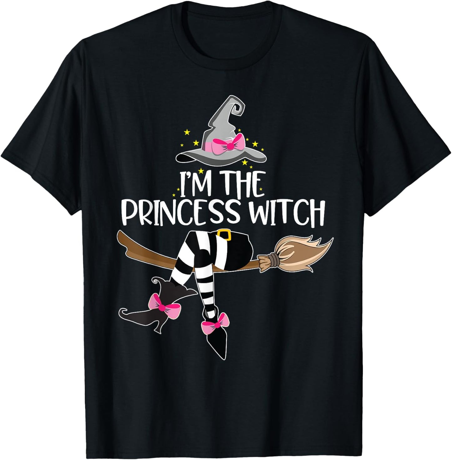 Im the Princess Witch Halloween Matching Group Costume T-Shirt - T-Shirt | Black