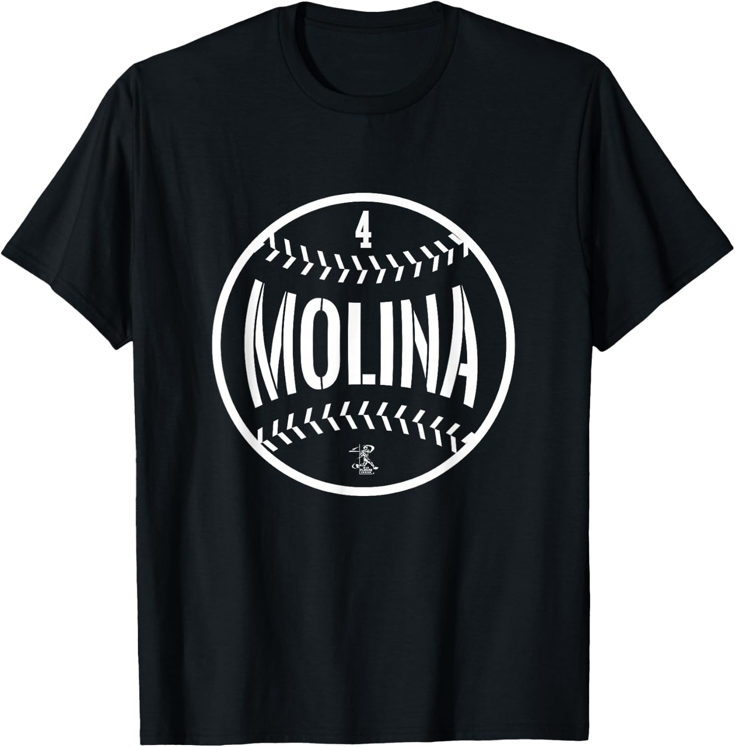 Yadier Molina Baseball Line Gameday T-Shirt - T-Shirt | Black
