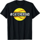 Softball Catcher Dad Of A Softball Catcher T-Shirt - T-Shirt | Black