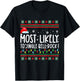 Most Likely To Jingle Bell Rock Family Matching Christmas T-Shirt - T-Shirt | Black