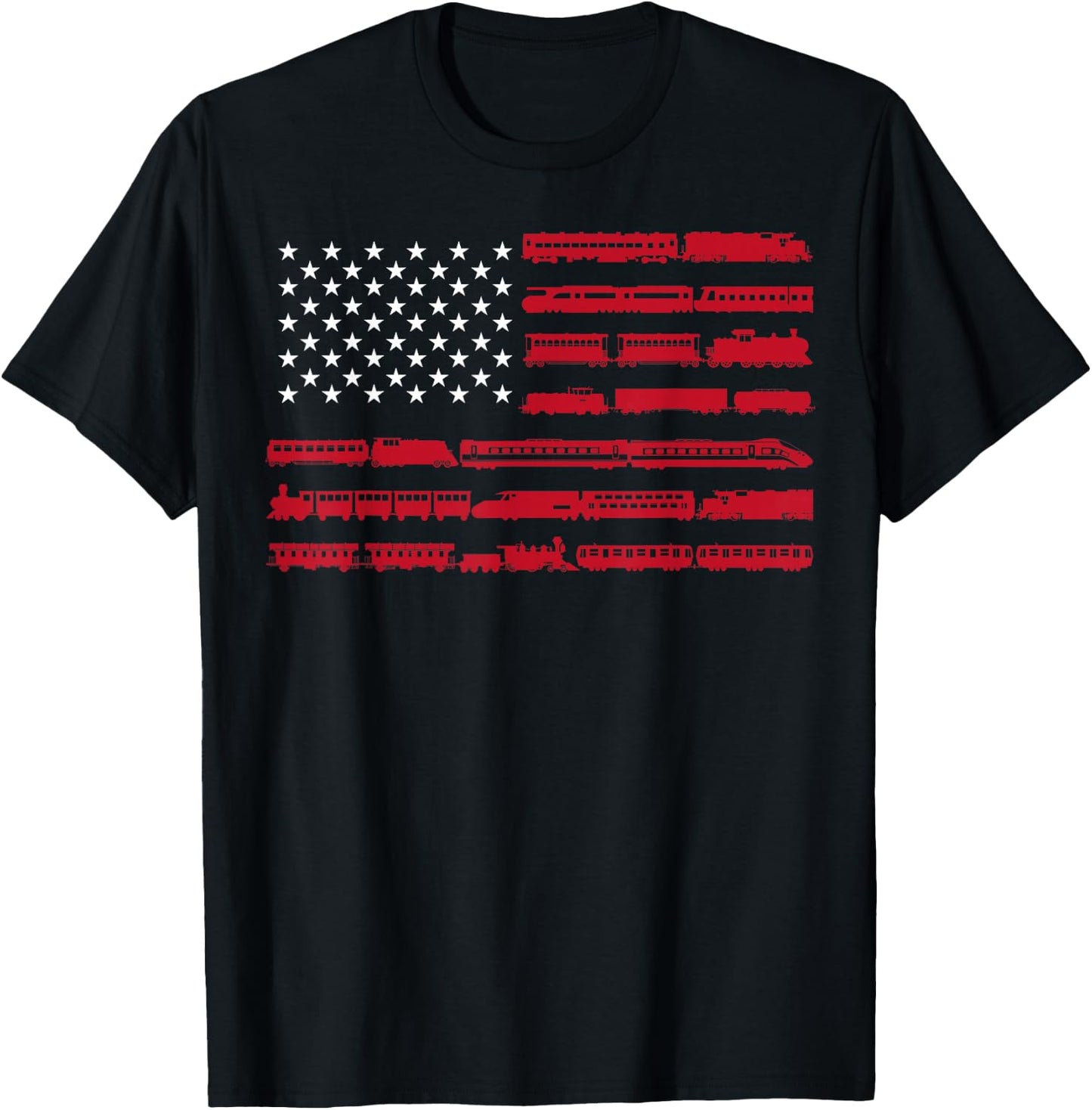 Funny Train Collector Gift Adults Conductor Model Railroad Small T-Shirt - T-Shirt | Black