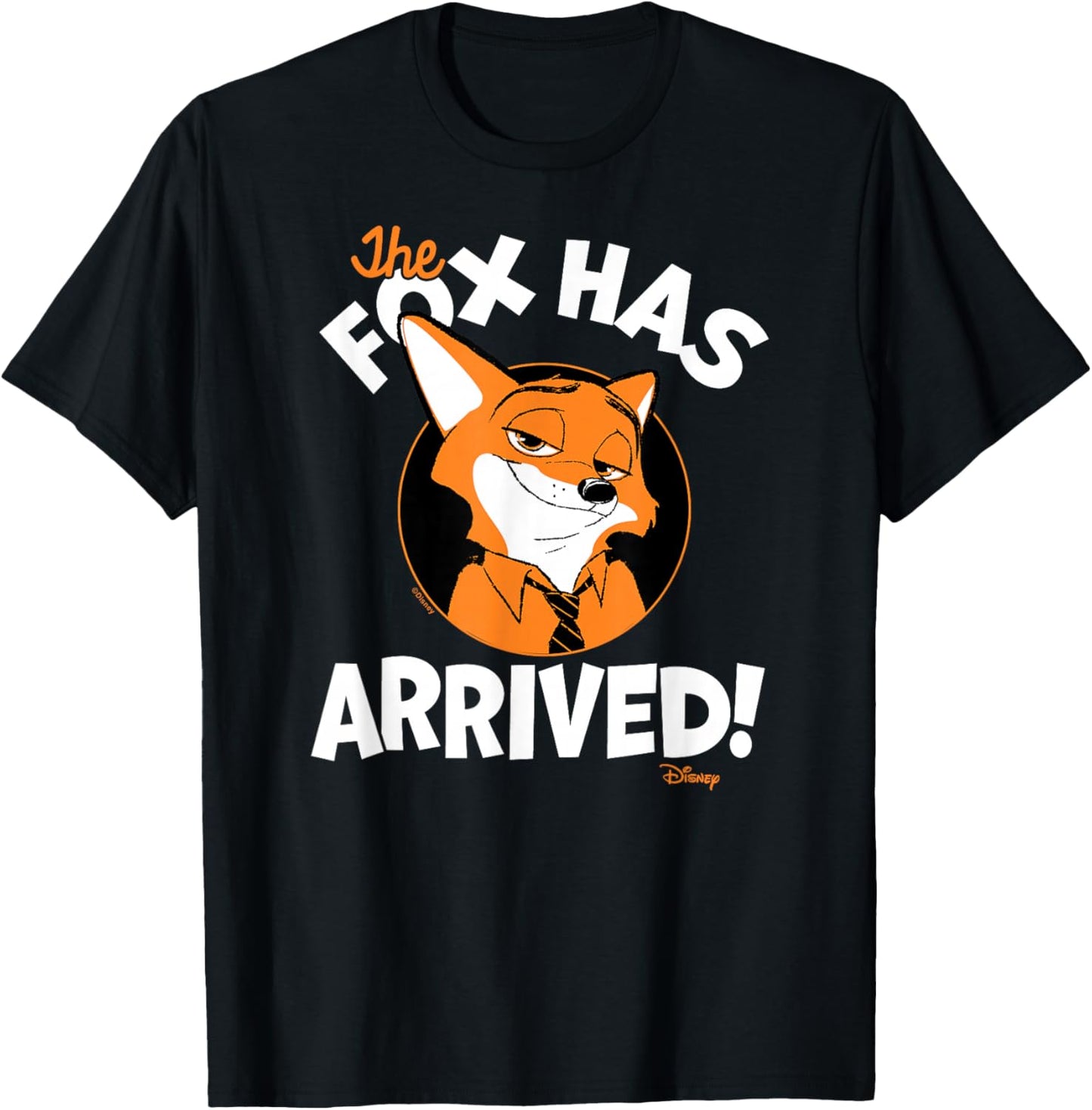 Zootopia - Nick The Fox Has Arrived T-Shirt - T-Shirt | Black