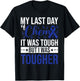 My last day Chemo Cancer Survivor Awareness T-Shirt - T-Shirt | Black