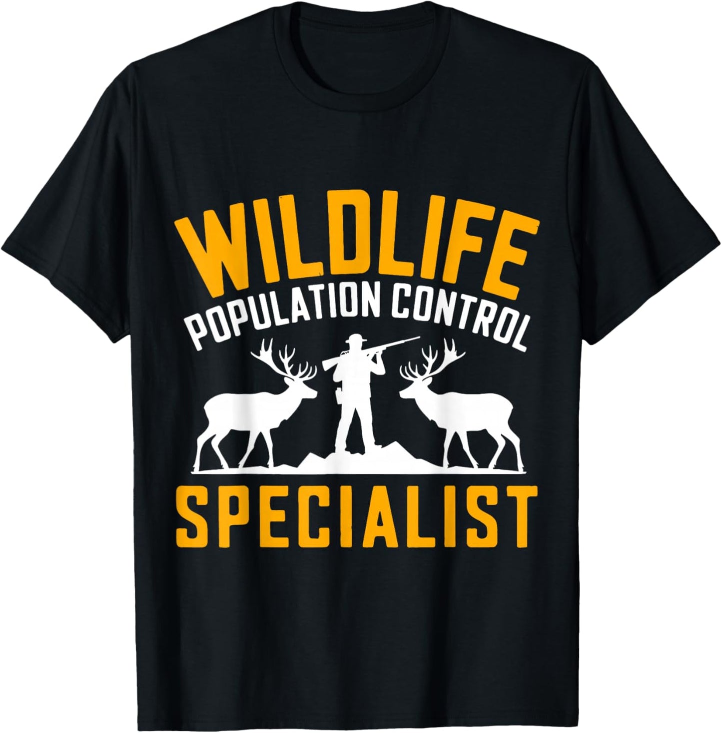 Hunting Humor Design Funny Hunters T-Shirt - T-Shirt | Black