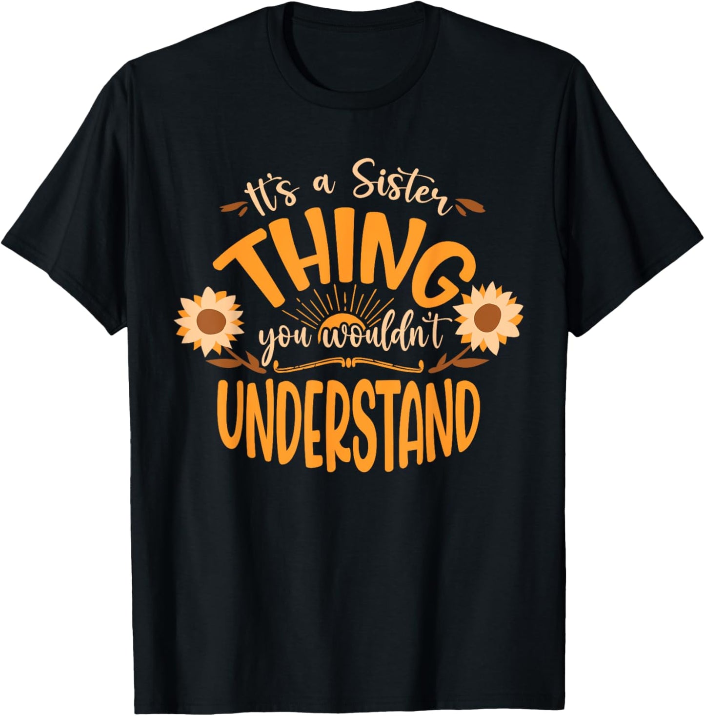 Matching Sister T-Shirt - T-Shirt | Black