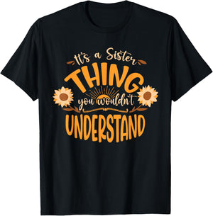 Matching Sister T-Shirt - T-Shirt | Black