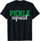 Pickle Squad Vegetables Vegan Gift T-Shirt - T-Shirt | Black