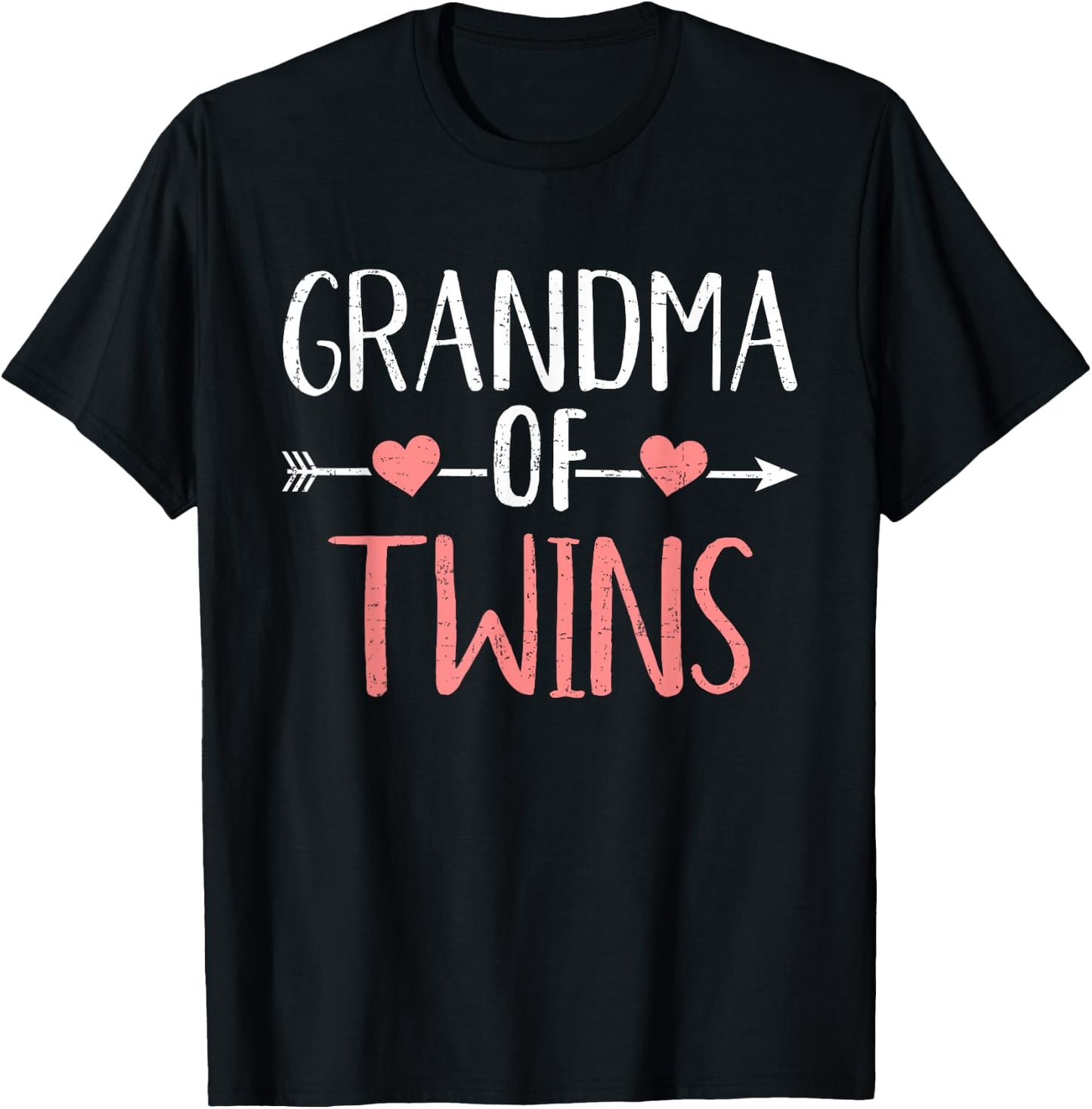 Grandma of twins T-Shirt - T-Shirt | Black