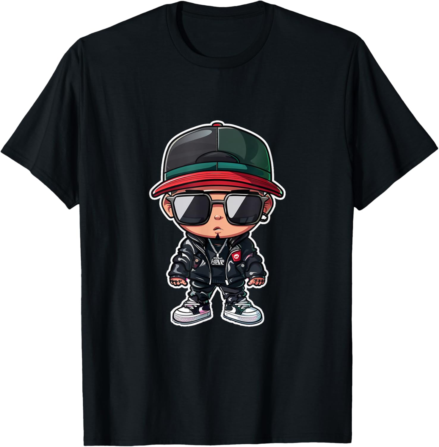 Hip Hop Culture Music Rap Lover Fan Street Rapper Dancer Pop T-Shirt - T-Shirt | Black